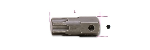 Beta 727/ES22TX – Inserti Macchina maschio per viti con impronta Torx® attacco 22 mm fosfatati