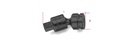 Beta 728/25 – Snodo Macchina con attacchi quadri maschio e femmina 3/4" fosfatato