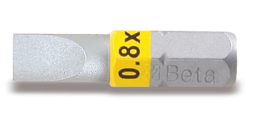 Beta 860LP – Inserti colorati per avvitatori per viti a testa con intaglio